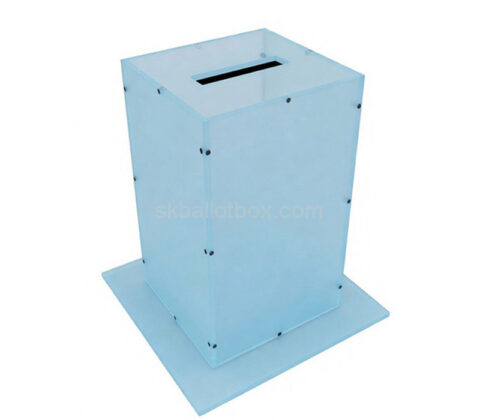 Custom acrylic large ballot voting box