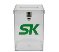 Custom acrylic ballot vote collection box BB-3241 Custom acrylic ballot vote collection box