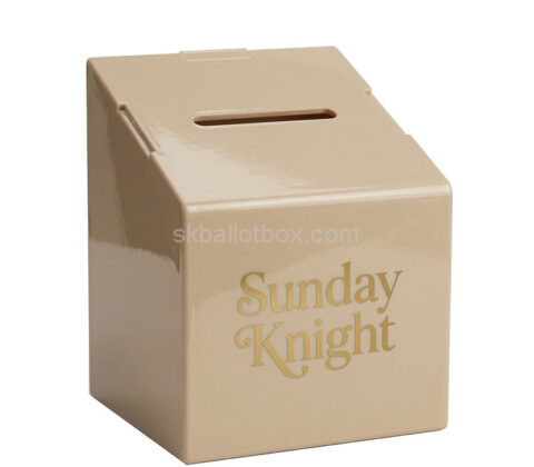 Custom acrylic company election ballot box