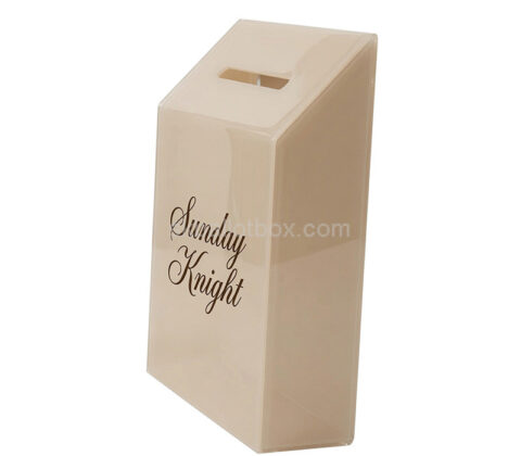 Custom acrylic ballot proposal box