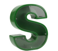 Custom letter shaped acrylic piggy bank box DB-500 Custom letter shaped acrylic piggy bank box