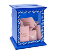 Custom acrylic ballot box with clear frame BB-3274 Custom acrylic ballot box with clear frame