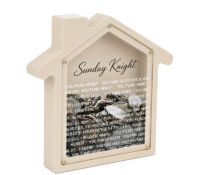 Custom acrylic piggy bank house DB-505 Custom acrylic piggy bank house