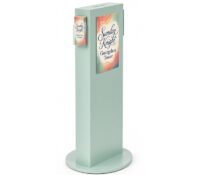 Custom acrylic floor standing suggestion box SB-483 Custom acrylic floor standing suggestion box