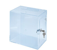 Custom acrylic wall suggestion feedback box SB-492 Custom acrylic wall suggestion feedback box