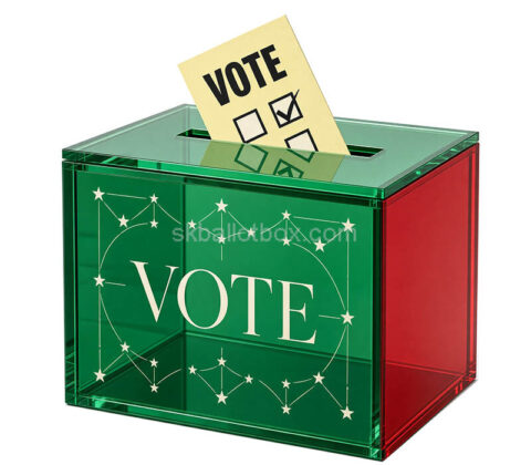 Custom acrylic events vote ballot box