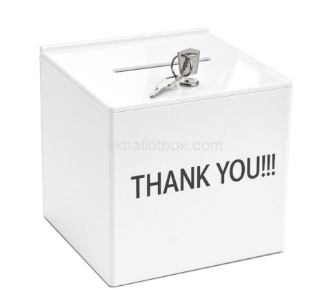 Custom ballot voting box